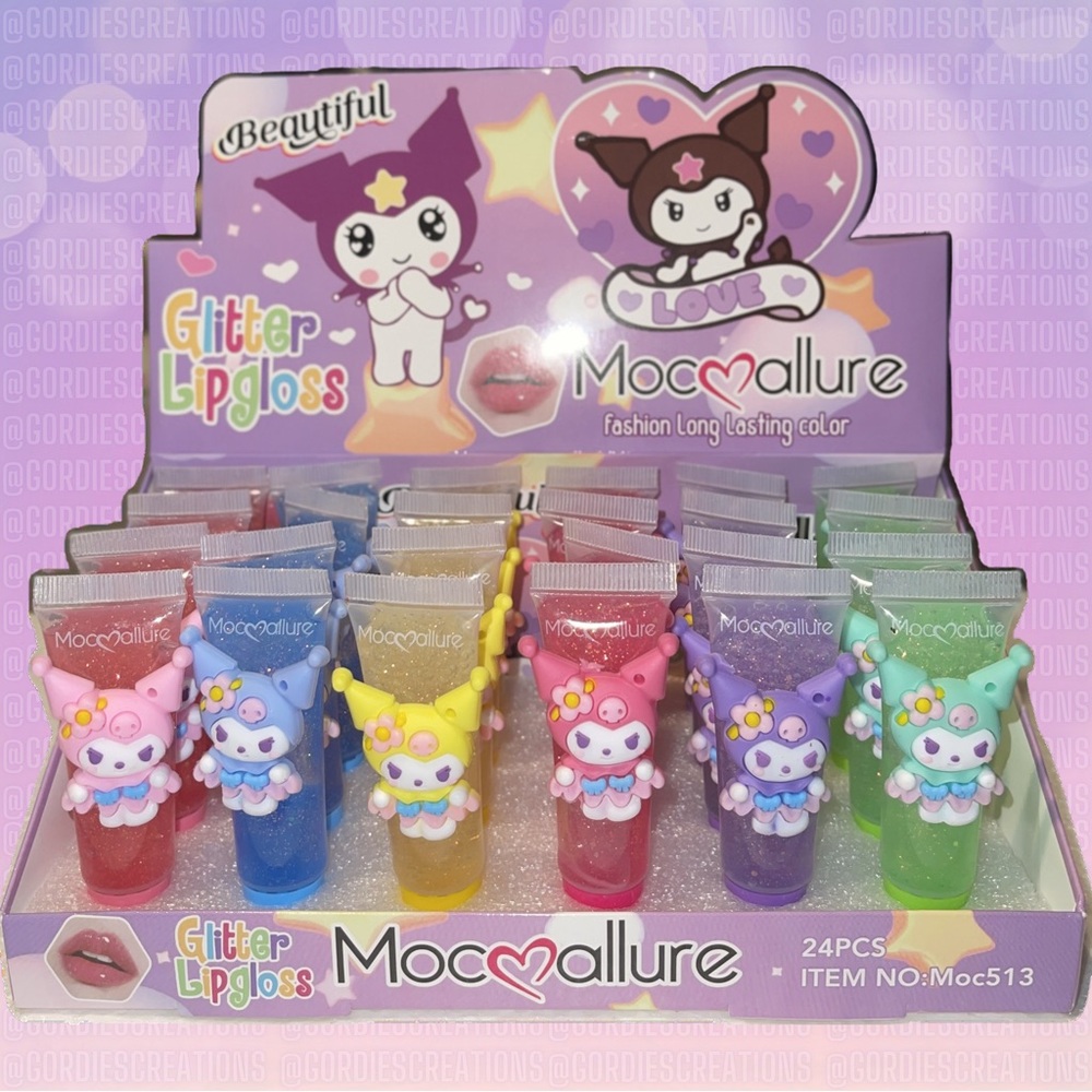 Mocallure Kuromi Glitter Lip Gloss